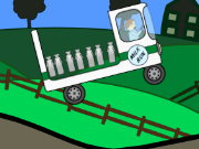 لعبة سيارة نقل الحليب