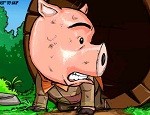 لعبة مغامرات الخنزير الضائع