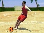 لعبة كرة القدم الشاطئية