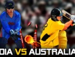 لعبة الكريكيت بين الهند و استراليا