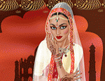 لعبة مكياج العروسة الهندية